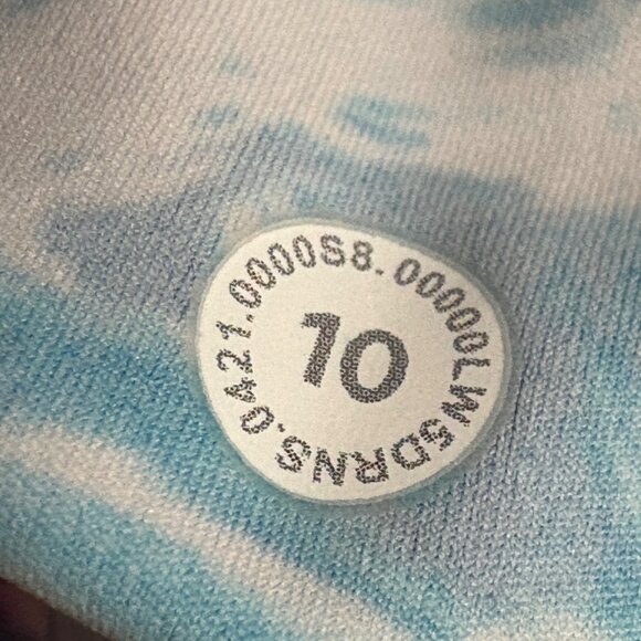 NWOT Lululemon Base Pace HR Tight 25" Purple Multi Running Leggings Size 10 - Picture 12 of 12